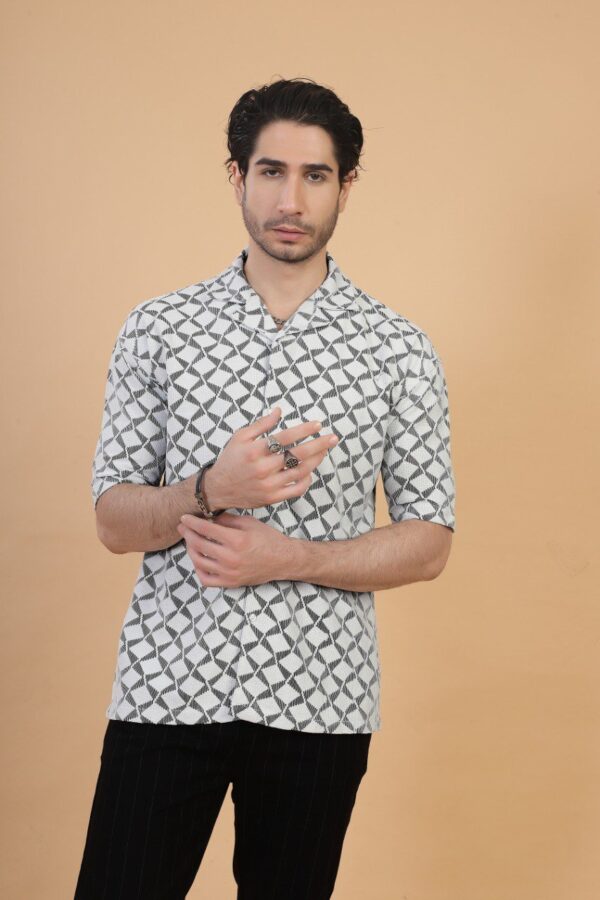 FABLOUS CROCHET HALF SLEEVE SHIRT